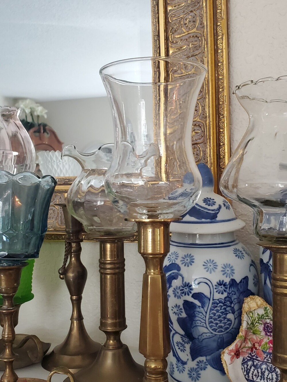 NEW 1987 Vintage Hand Blown Crystal Glass Votive Cup